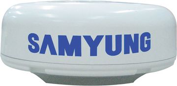 Samyung SMR-3700, radarska antena pod kupolom