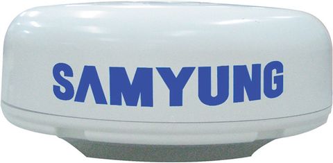 Samyung SMR-3700, radarska antena pod kupolom