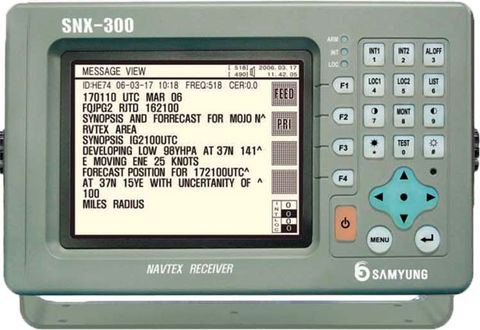 Samyung SNX-300, NAVTEX prijamnik s prikazom poruke