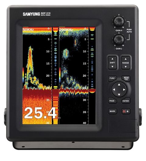 Samyung SDF-310, sonar s prikazom dna